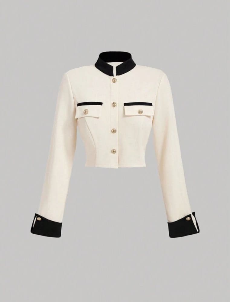 تنورة طويلة  مطوية للفتيات المراهقات، بدلة كاجوال كلاسيكية .