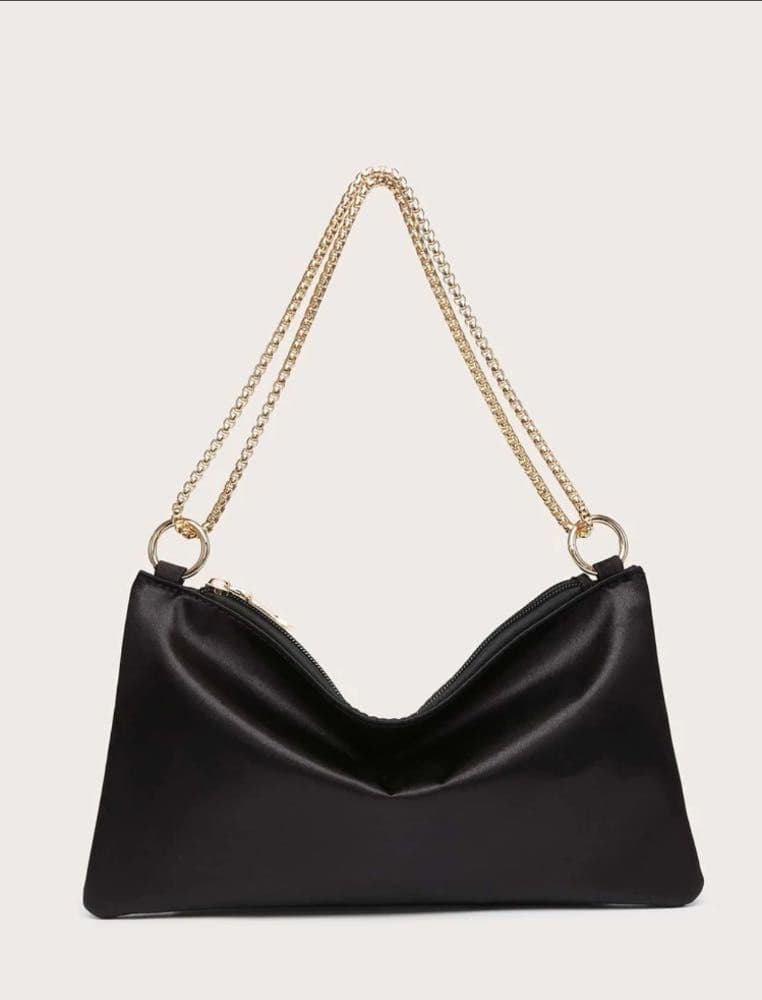 حقيبة سهرة أنيقة للنساء من الحرير  الساتان 